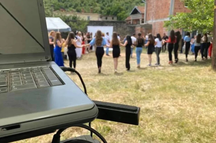 Kosovars don't stop weddings, only on two occasions were police intervened.