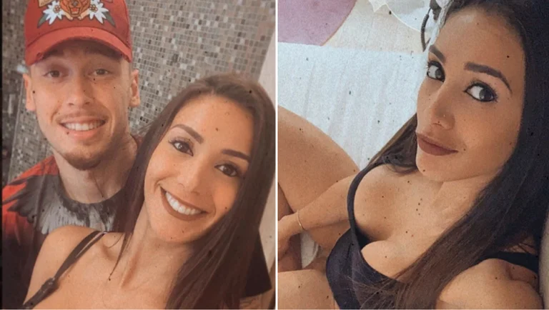 La moglie dell'ex calciatore di Milano Instagram, post quasi nudo