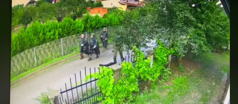 New view: See how Serbian gendarmerie passes near former Kamenica chair