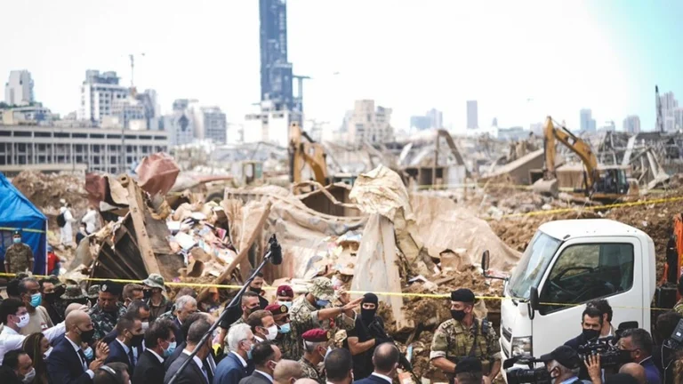 La Conferencia de Donantes en Apoyo del Líbano comienza después de la Explosión en Beirut