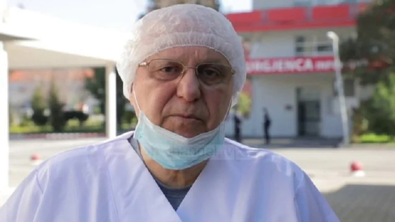 Dr. Calon extracts photos and shows infections that are endangering Albanians