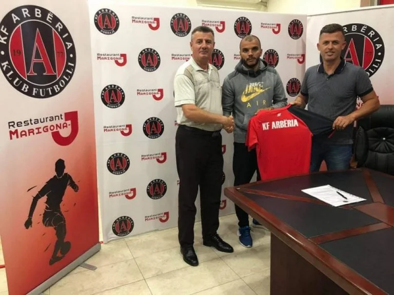 Ufficiale: Arberia presenta calciatore brasiliano