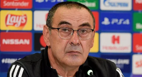 Sarri's touching statement before being downloaded from Juvenous