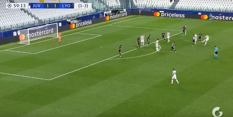 Das Ziel, dass Cristiano Ronaldo gerade gegen Lyons erzielt hat, ist es, zu atmen.