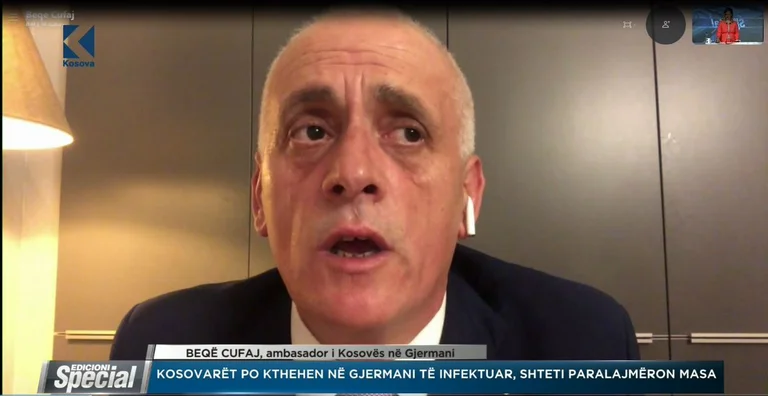 Ambasadori i Kosovës në Gjermani: 911 kosovarë që jetojnë në Gjermani janë të infektuar me COVID-19