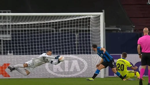 Çfarë superpritje nga portieri i Interit, i shpëton Nerazzurrët nga goli