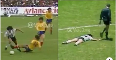 Videoja dy-minutëshe tregon sa brutalë ishin mbrojtësit me Diego Maradonën
