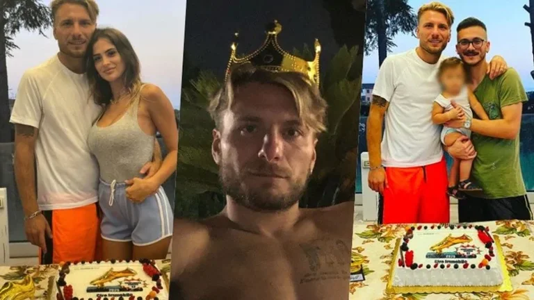 Me kurorë mbreti, Immobile festoi te prindërit ‘Këpucën e Artë’
