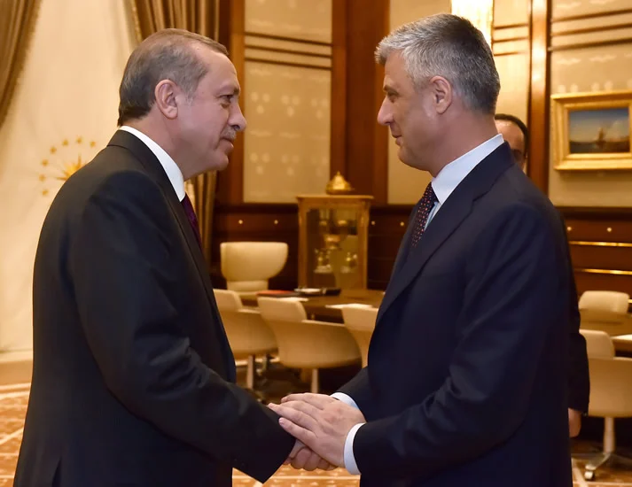 Erdogani e thërret Thaçin në telefon, e uron për Bajram