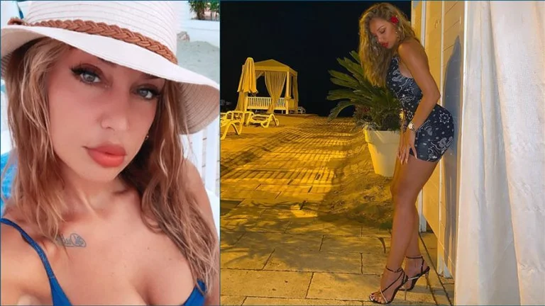 Ana Kabashi mahnit teksa xhiron trupin me bikini dhe në dush