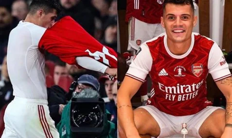Xhaka më i lumtur se kurrë: Poston shkrim special për trofeun e mbrëmshëm