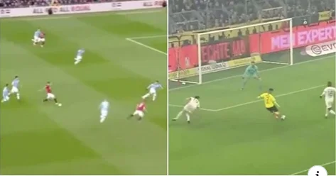 The video shows why Bruno Fernades and Jadon Sancho may be unstoppable at Man Wood next season