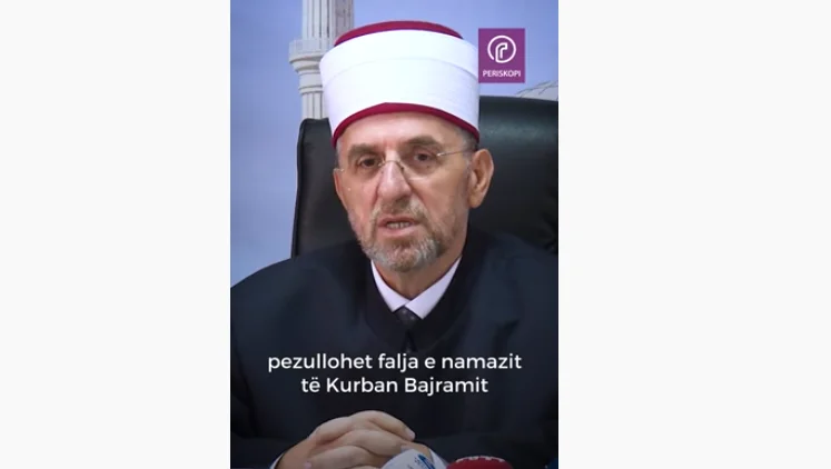 Ternava: Curée par le pardon de Kurban Bajrami et les prières de la mosquée pour les 10 prochains jours