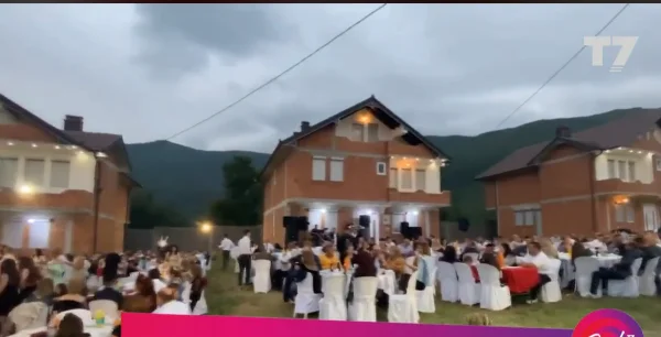 Ne vous arrêtez pas : Rencontrer plus de 200 personnes à Lubizhda, la police n'avait aucune information