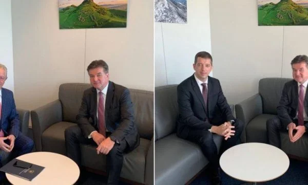 Djurovics Hyseni trifft sich zum zweiten Mal in Brüssel