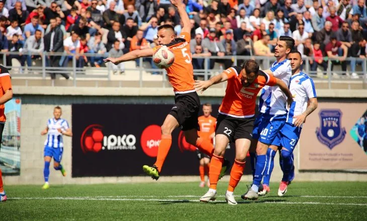 Official final formations: Pristina Balkans