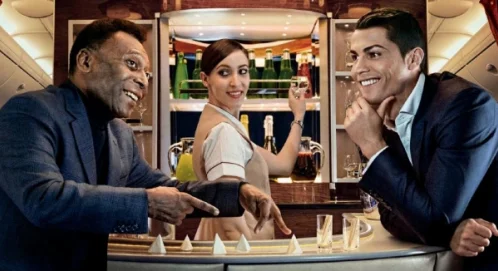 Pele spart nicht Lob für Cristiano Ronaldon