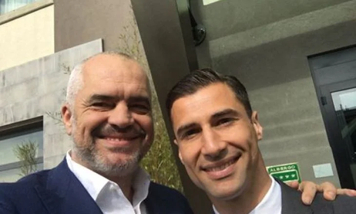Edi Rama für Lorik Cana: Kosovo König, nicht weit vor dem Tag, an dem er zu Albaniens Coach wird