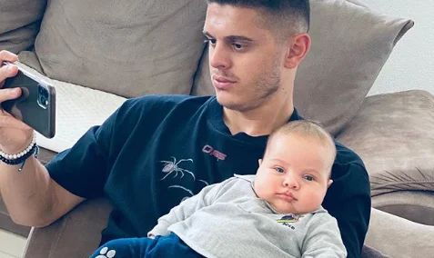 Milot Rasica posts photos with the boy. See how old he grew.