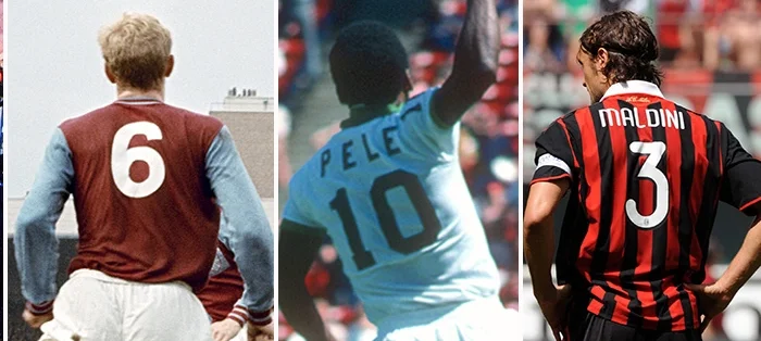 ¿Qué pasó con los números mágicos de leyendas de fútbol?