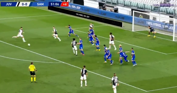 Pianic combination Ronaldo, just spectacular goal