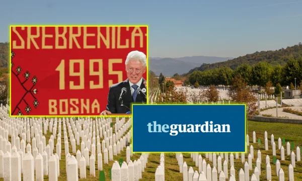 The Guardian: Bill Clinton was willing to split Bosnia after Srebrenica