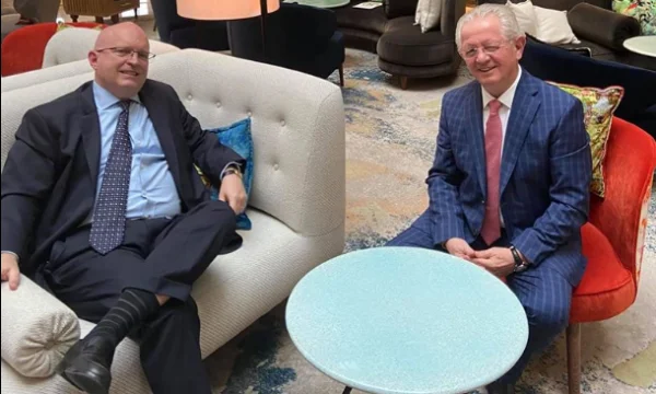 Hyseni meets with Reeker, gets US support in dialogue