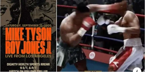 So ist die Simulation der Rückkehr Mechi zwischen Mike Tyson und Roy Jones Jr.
