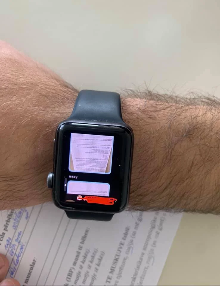 Terrifying: UPP Medical Student cheats on the test through the wise clock