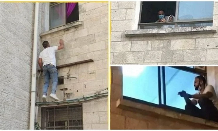Përlotëse! Nëna po vdiste nga Covid-19, djali ngjitet në dritare për t’i dhënë lamtumirën