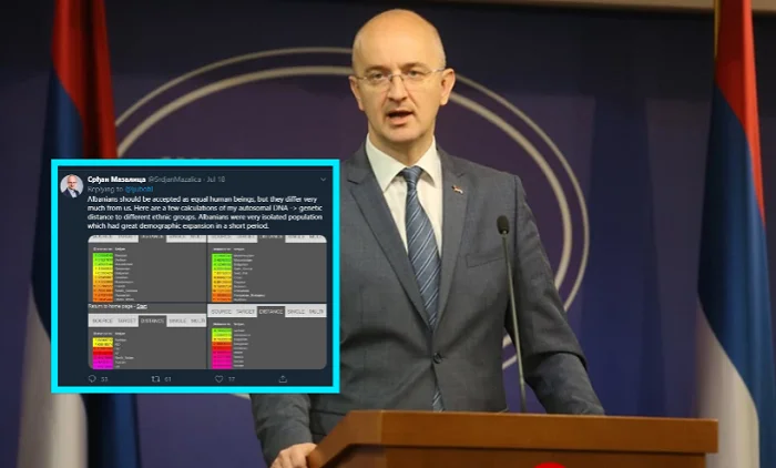 Deputeti serbo-boshnjak me mesazh racist, thotë se shqiptarët duhet të pranohen si qenie njerëzore