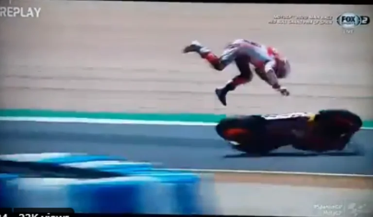 Aksidenti i Marc Marquez në Moto GP është shumë i frikshëm të shikohet