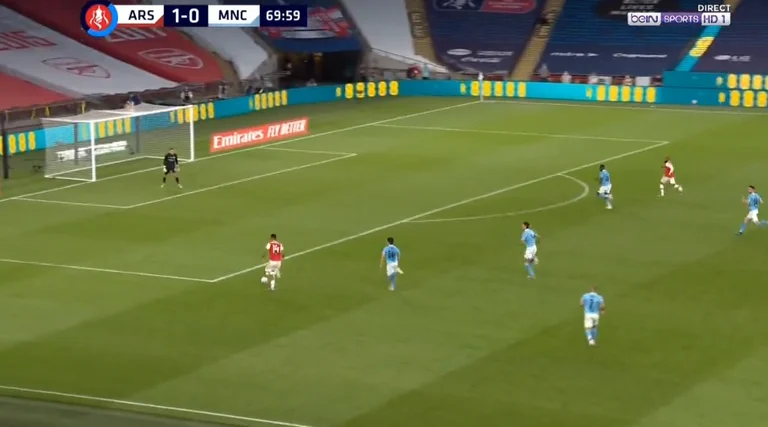 Arsenali po e tmerron Man Cityn në ‘Wembley’ – Aubameyang përsëri shënon