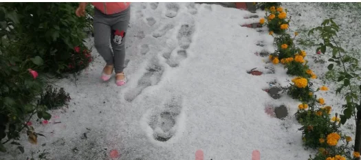 Pioggia a Podujevo