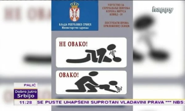 Come Avere Sesso il governo della Serbia dà un consiglio esperto ai suoi cittadini in tempo di pandemia