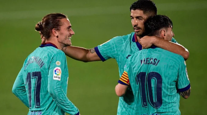Offizielle Formationen: Barcelona