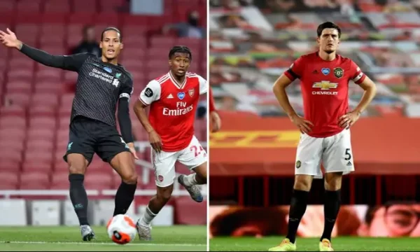 The statistics show: Van Dijk with more mistakes in one match than Maguire