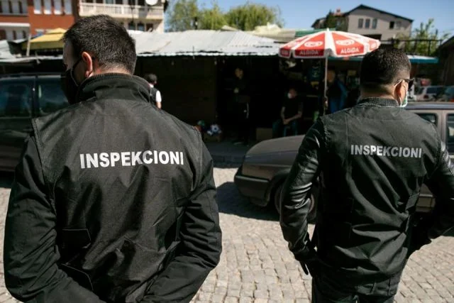 Inspection à Pristina prend note à 223 citoyens pour manque de respect des mesures