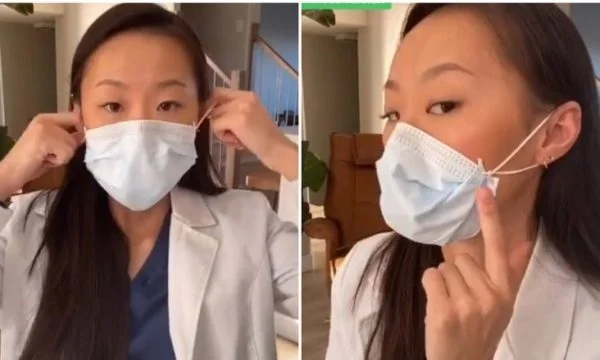 Hai sempre sbagliato: Il medico ti mostra come indossare una maschera