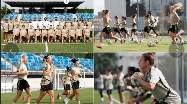 Storia scritta: Kosovar Aslan con gli amici sono le prime donne che giocano per il Real Madrid