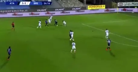 Gran equipo: Atalanta marca 3 goles en 5 minutos