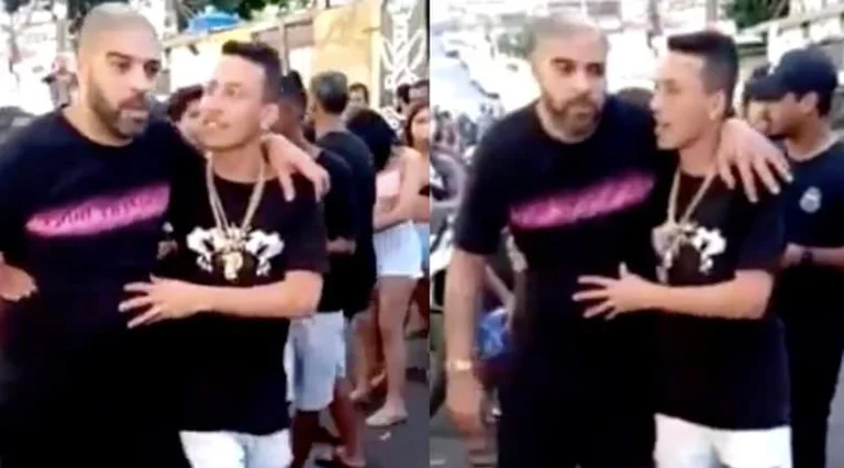 The video of former Inter attacker drunk on Rio's streets has gone viral