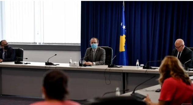 Before meeting in Brussels, Hoti meets institutions' representatives on missing persons issue