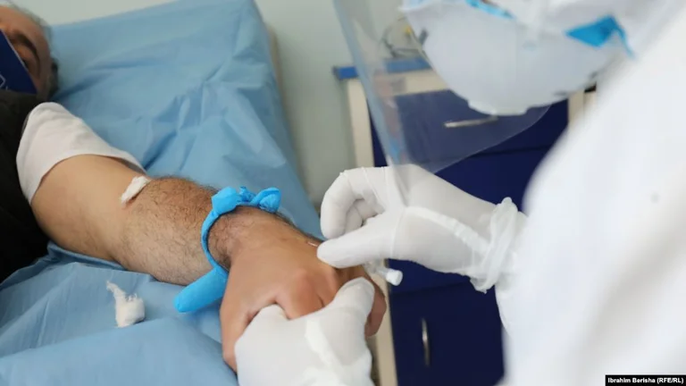 L'ospedale Vushtrri è trasformato in ospedale per i pazienti con COVID-19