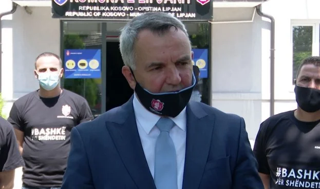 118 active cases with COVIDD-19 in Lipjan, Ahmeti distributes free masks
