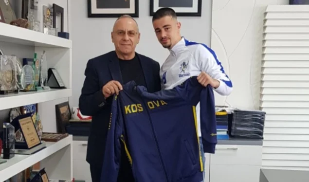 Kosovo's stars continue to visit the NFF, and Edon Zhegrova meets with Agim Ademi