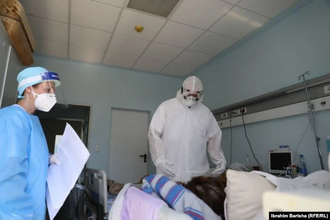 Within the walls where patients with COVID-19 are healed and killed