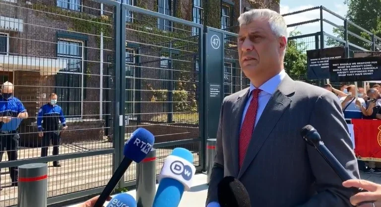Thaci de La Haye: Personne ne peut réécrire l'histoire, c'est le prix de l'indépendance