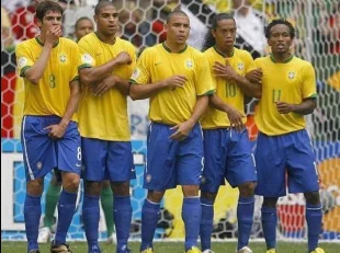 Lorsque les géants du Brésil ont été vaincus par la France lors de la Coupe du Monde 2006