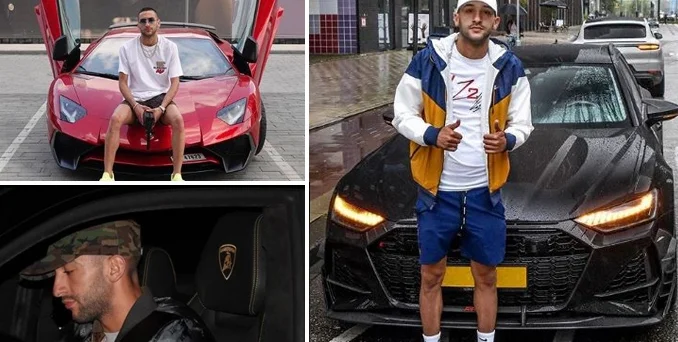 Hakim y su amor por los coches fue su primer y modesto coche